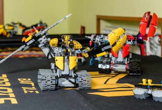Первый Кузбасский турнир боевых роботов LEGO