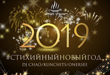 Вечеринка «Стихийный Новый год 2019»