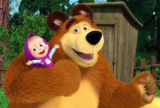Эпизод из «Маши и Медведя» вошёл в пятёрку самых популярных видео на YouTube